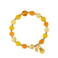 Five Elements Feng Shui Bracelet for Women – Crystal Beaded Energy Bracelet with Imperial Palace-Style Gold-Swallowing Beast, Good Luck, Wealth & Positive Energy