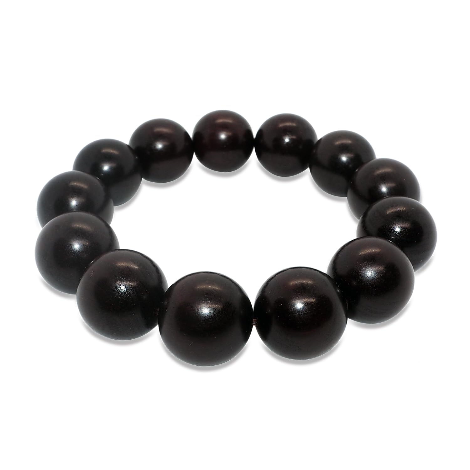 Meditaiton Beaded Bracelets, Handmade Sandalwood Mala Beads, Buddhist Prayer Red Wood Bracelets