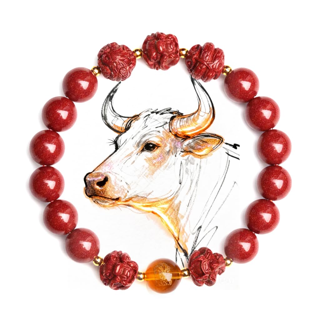 Feng Shui cinnabar bracelet: attracts wealth and good fortune, protects against misfortune, and serves as an auspicious zodiac bracelet—a spiritual accessory that attracts wealth and love while accumulating positive energy.