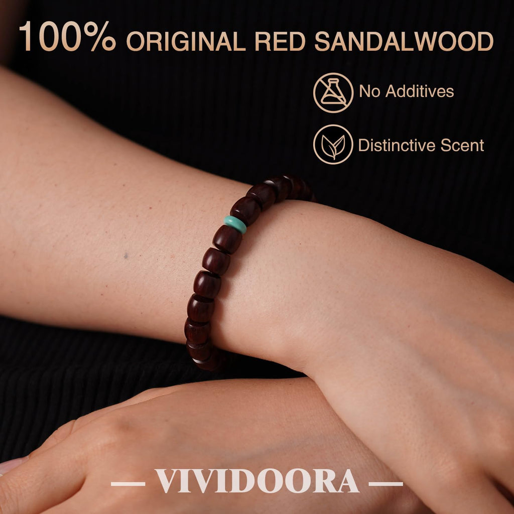 Red sandalwood bracelets come in a variety of styles and are perfect for meditation, everyday wear, stress relief, and as gifts.