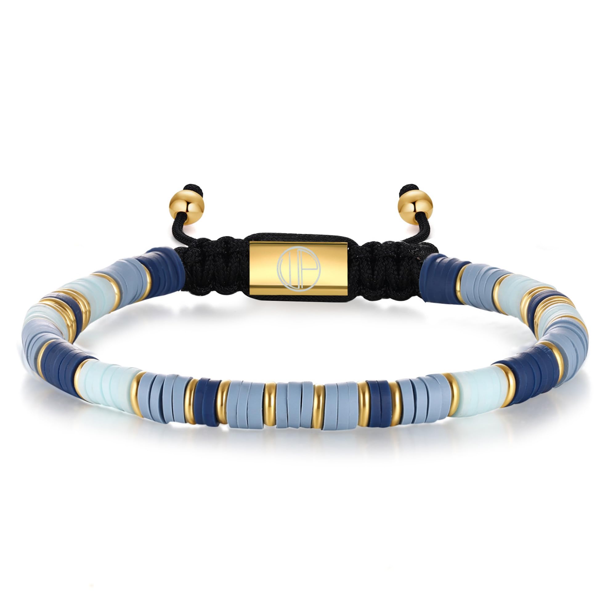 Gold-Plated Bracelets for Men 18K Gold Plated Franco Link Chain Stainless Steel Bracelet Adjustable Bracelet Mens Jewelry Birthday Gift