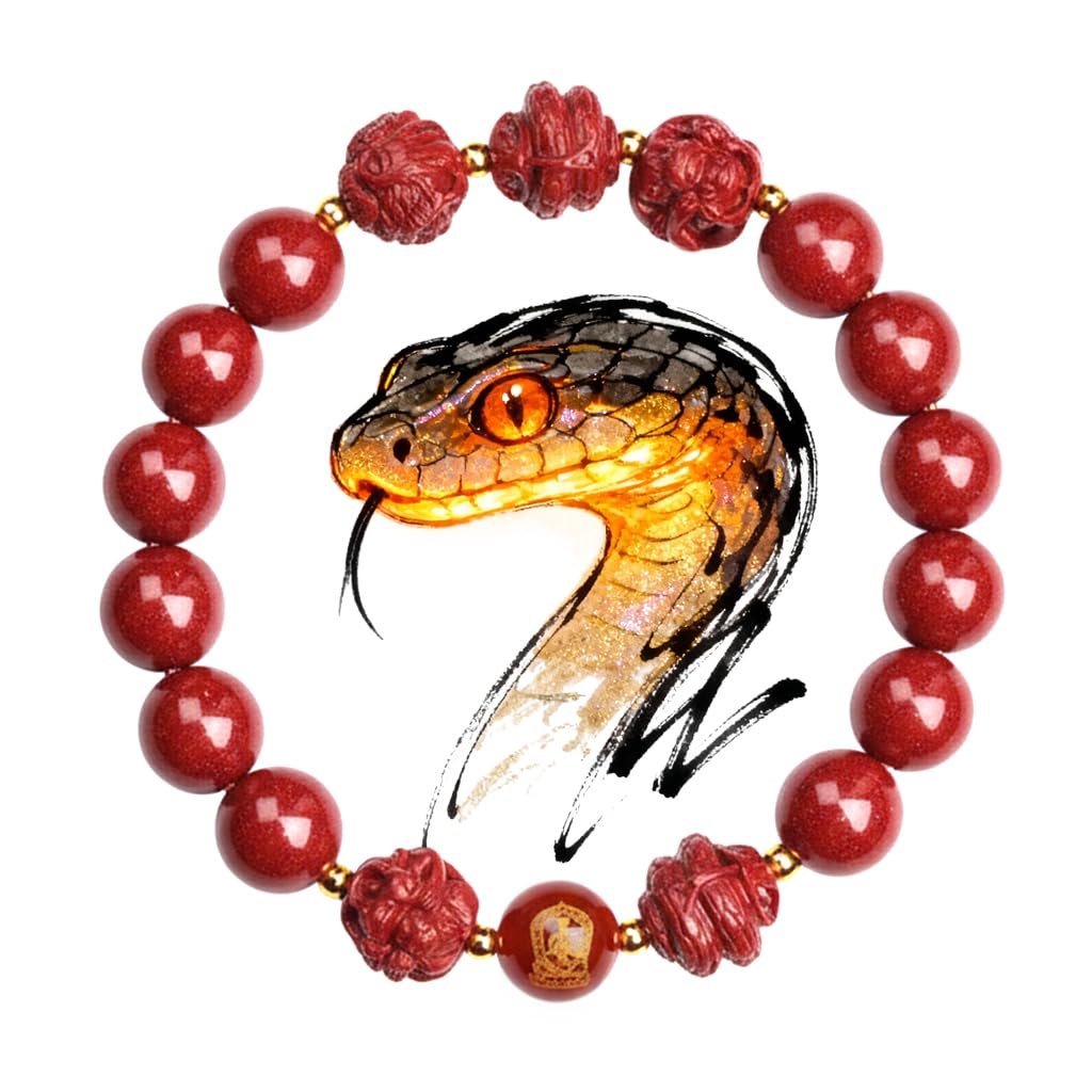 Feng Shui cinnabar bracelet: attracts wealth and good fortune, protects against misfortune, and serves as an auspicious zodiac bracelet—a spiritual accessory that attracts wealth and love while accumulating positive energy.