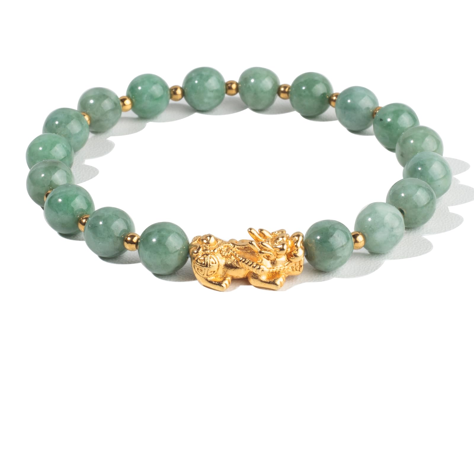 Fengshui Wealth Bracelet Green Real Jade Bracelet For Women Attract Lucky Wealthy Bracelets