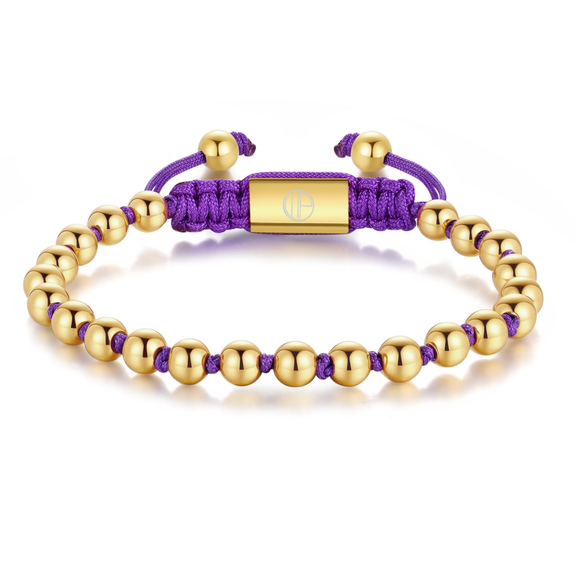 Gold-Plated Bracelets for Men 18K Gold Plated Franco Link Chain Stainless Steel Bracelet Adjustable Bracelet Mens Jewelry Birthday Gift