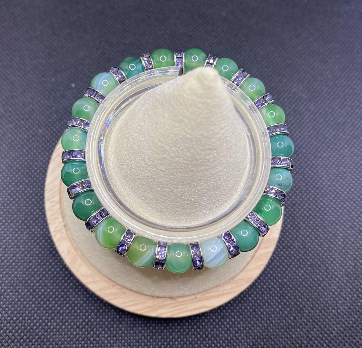 Green Agate Bracelet money attraction Chakra Bracelet, bead bracelet, brings money wealth rich bracelet, prosperity and good luck, Stone, Agate