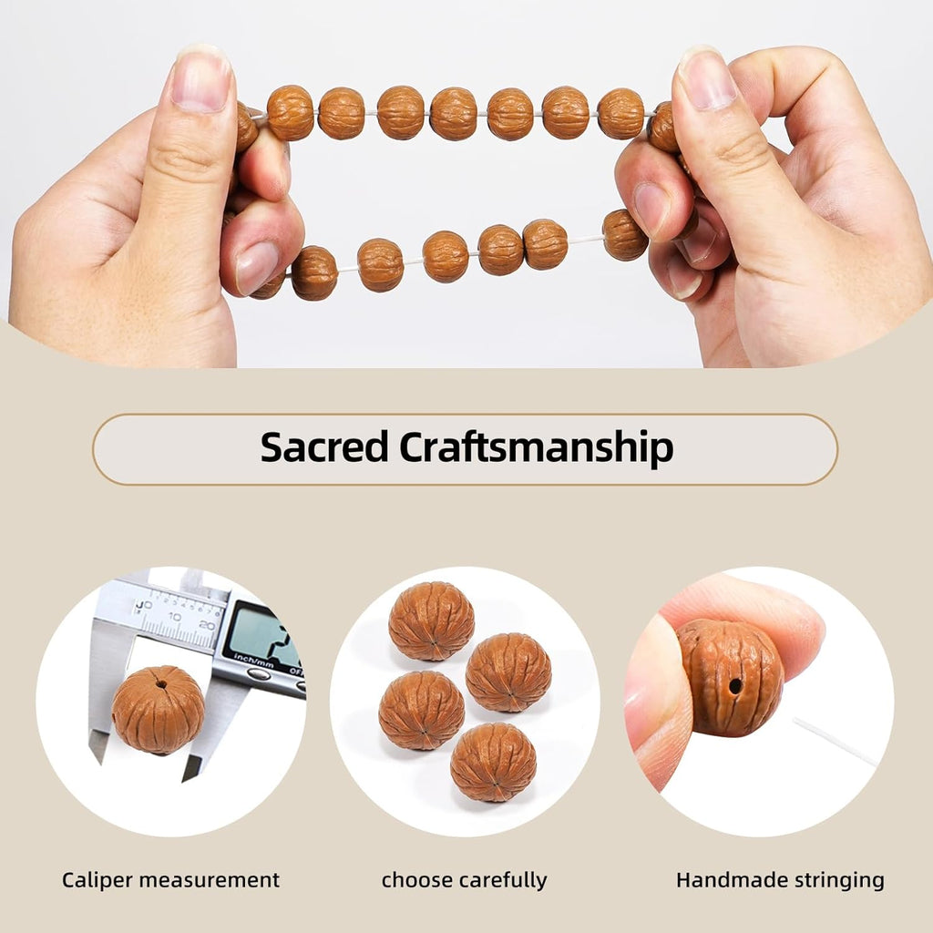 Monkey Head Bodhi Seed Bracelet, Energy Healing