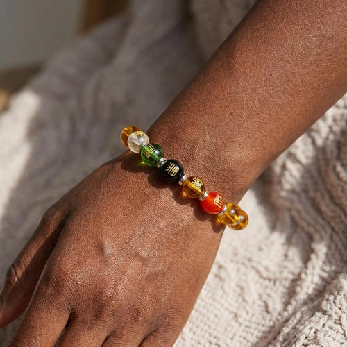 Blessing-Inspired Citrine Five Elements Bracelet