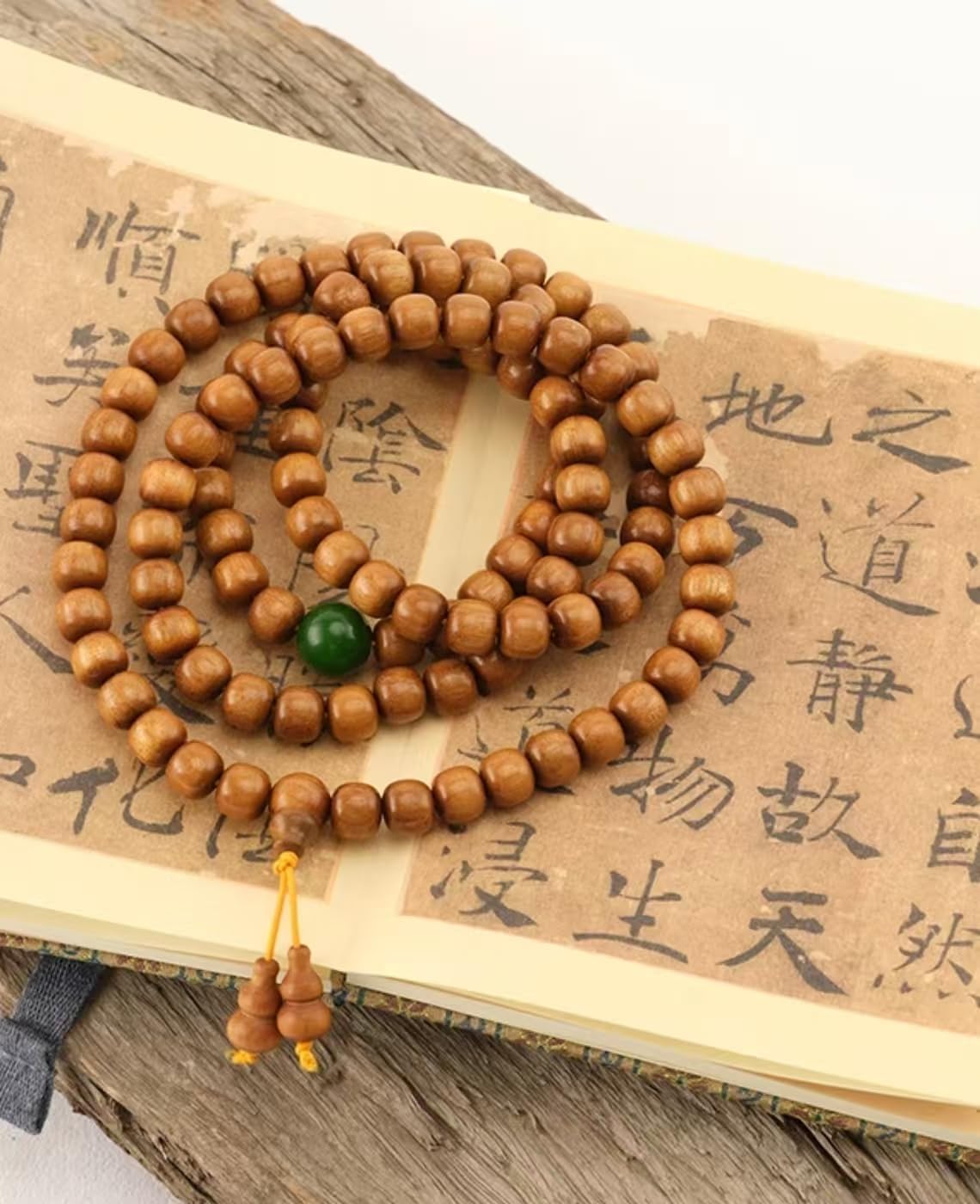 Buddhist Prayer Beads, 108 Beads - 12 mm Meditation Mala
