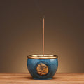 Copper Lotus Stick Incense Burner
