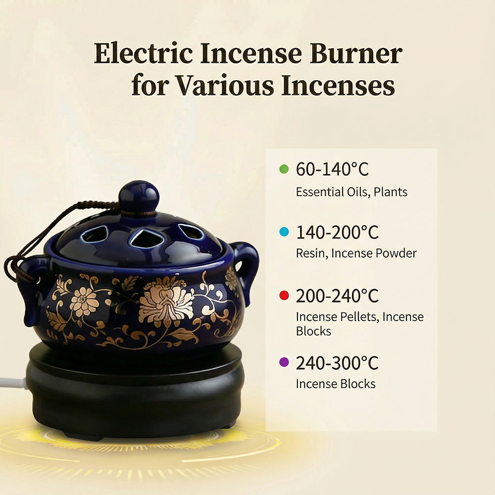 Ceramic Electric Herbal Incense Burner