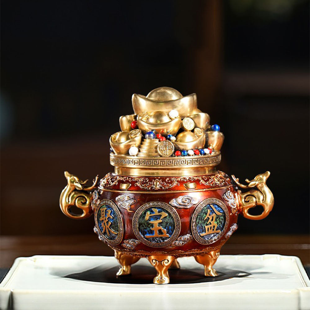 Brass Treasure Bowl