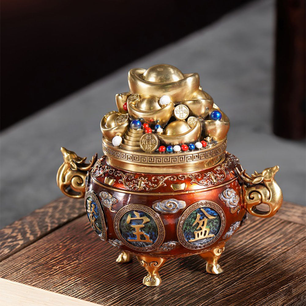 Brass Treasure Bowl