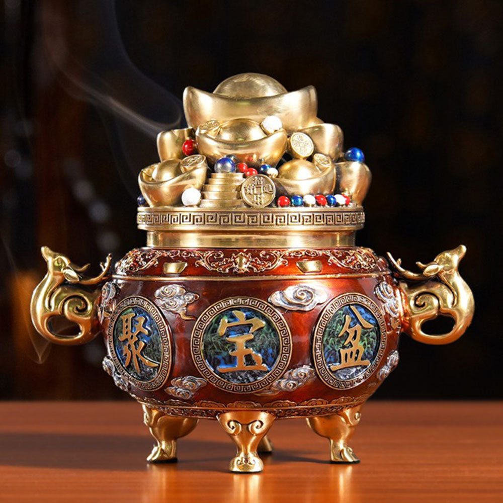 Brass Treasure Bowl
