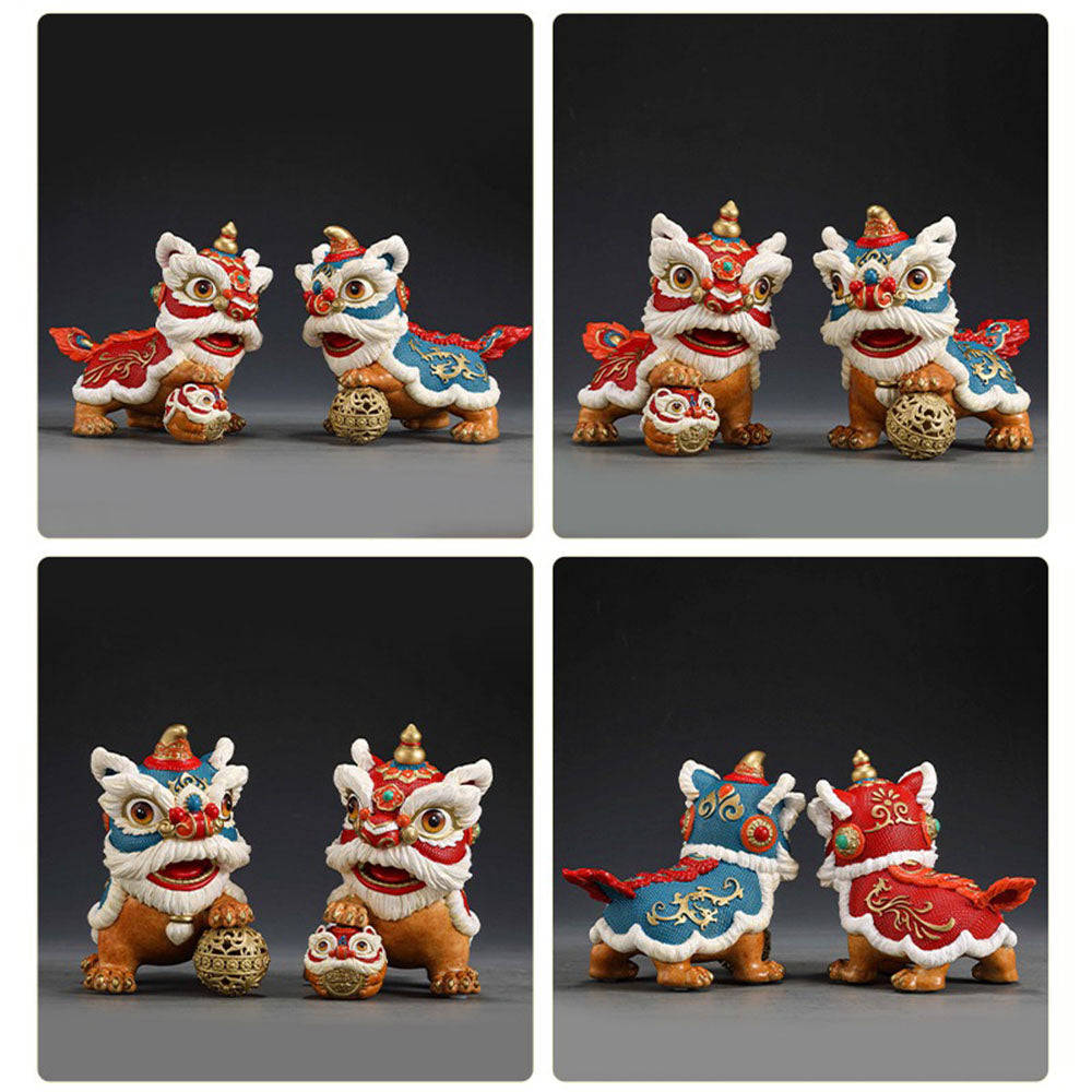 Lucky Lion Set For Wealth