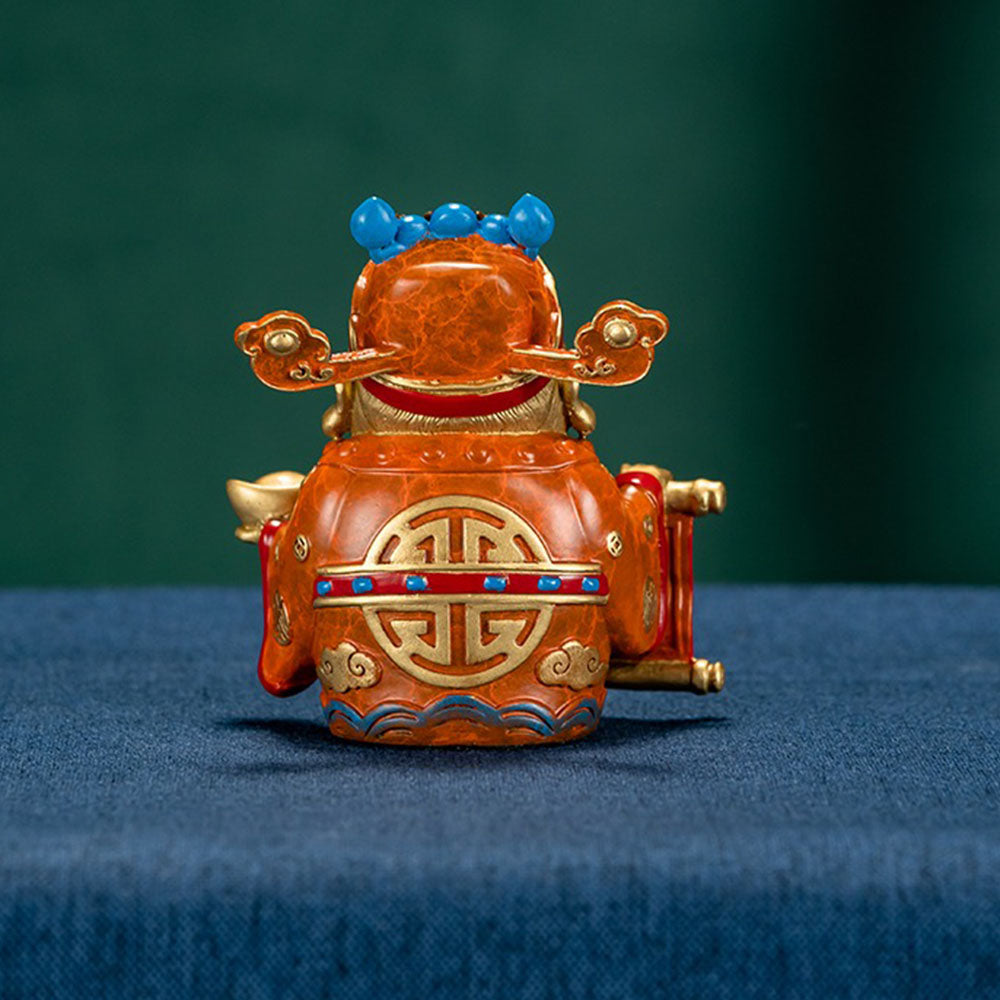 Five Direction Wealth God Figurine