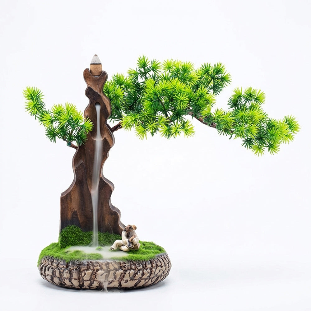 Welcoming Pine Backflow Incense Burner