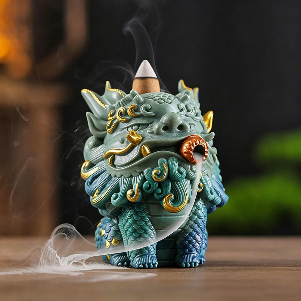Lucky Pixiu Backflow Incense Burner