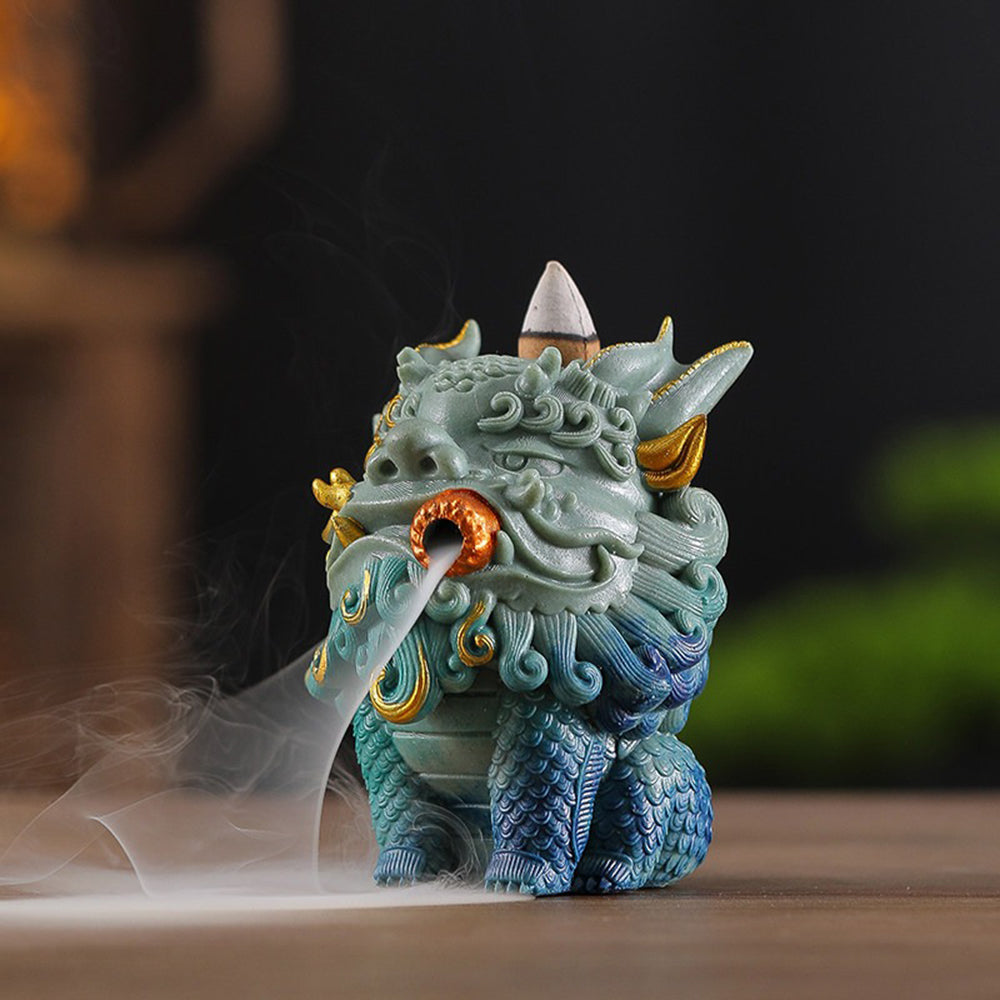 Lucky Pixiu Backflow Incense Burner