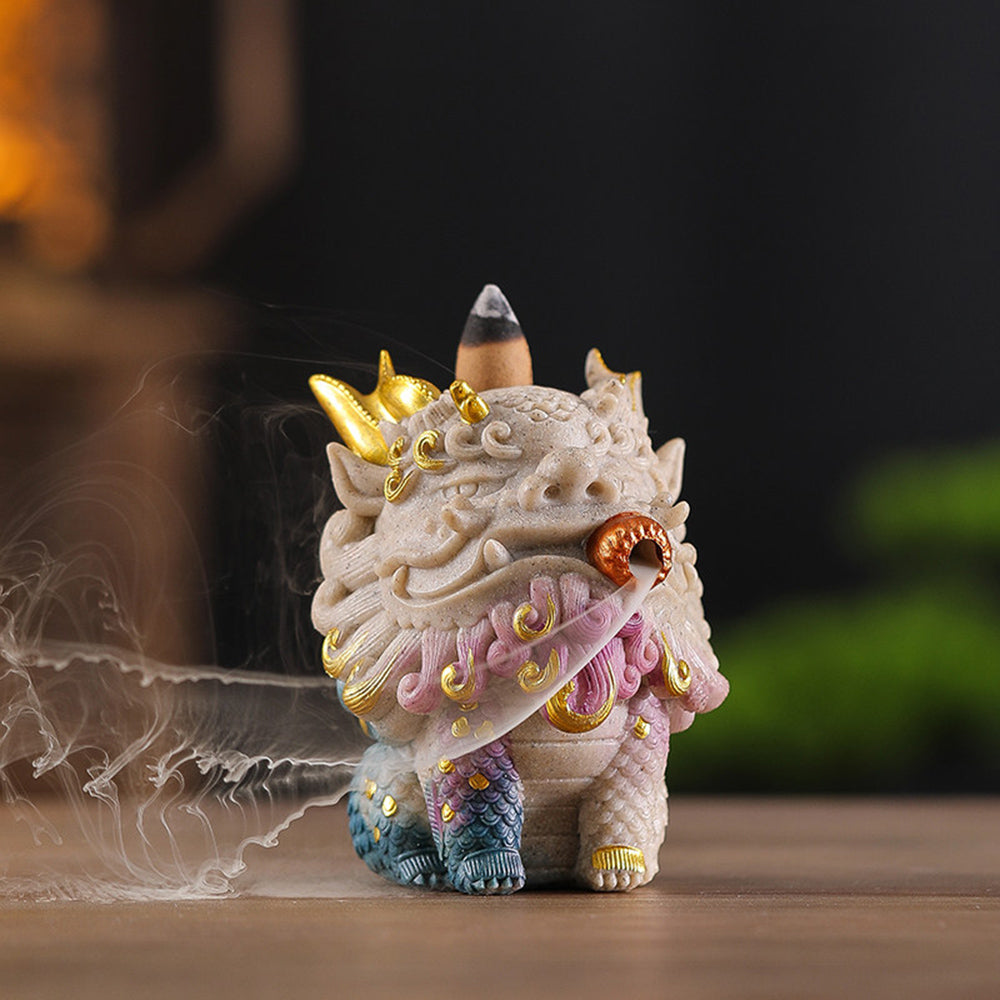Lucky Pixiu Backflow Incense Burner