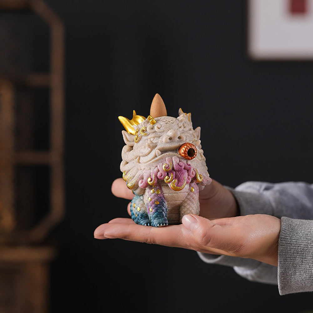 Lucky Pixiu Backflow Incense Burner