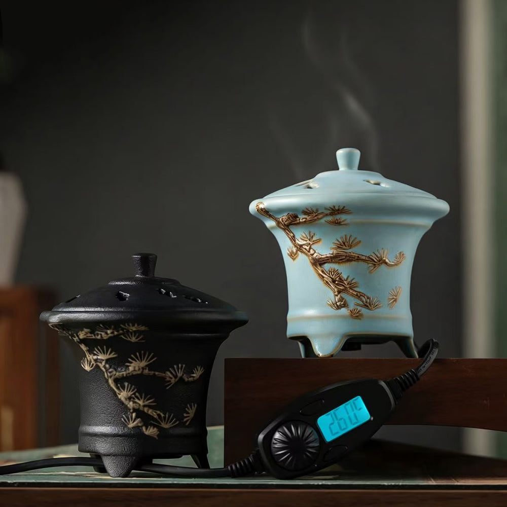 Dual Use Electric Incense Burner
