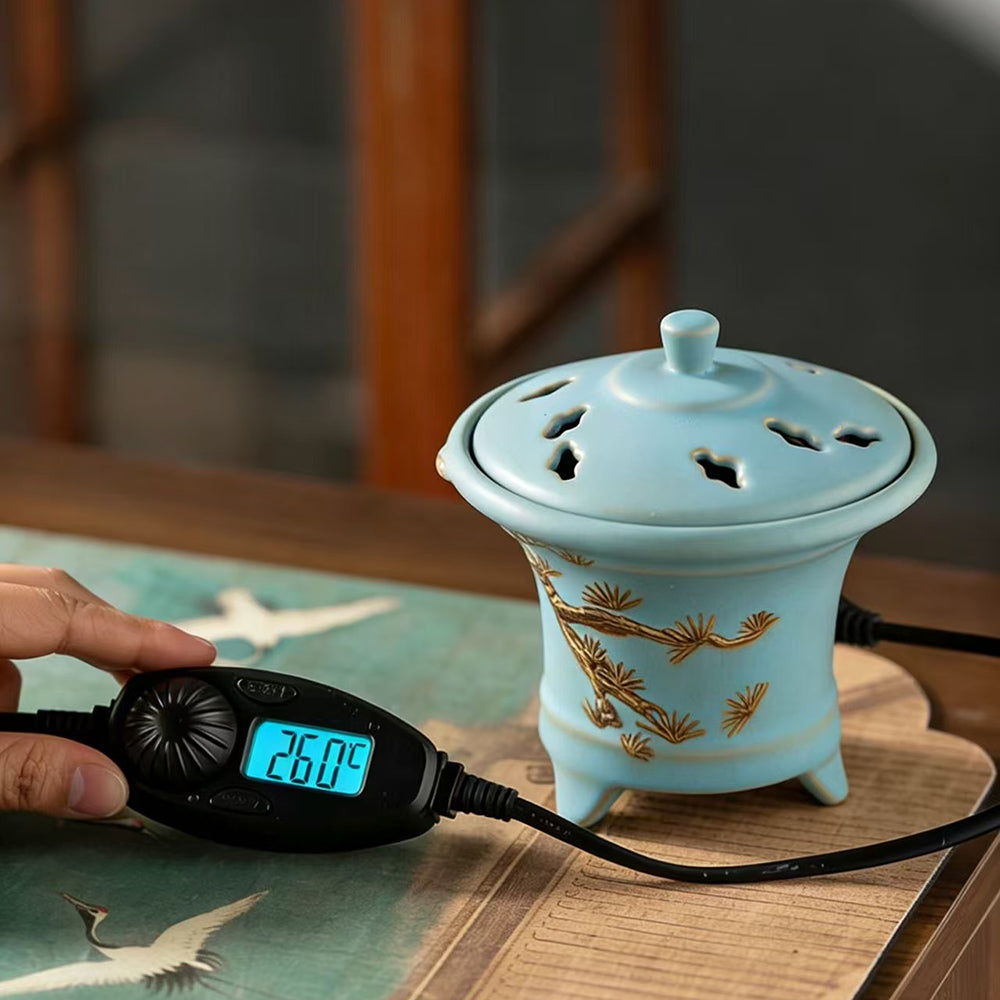 Dual Use Electric Incense Burner